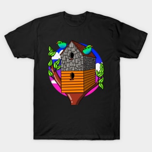 Two Story Birdhouse T-Shirt